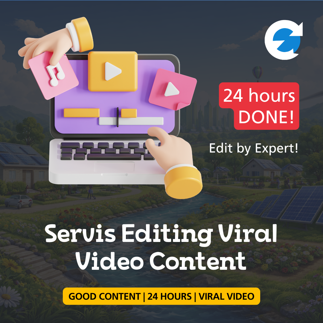 Servis Editing Viral Video Content